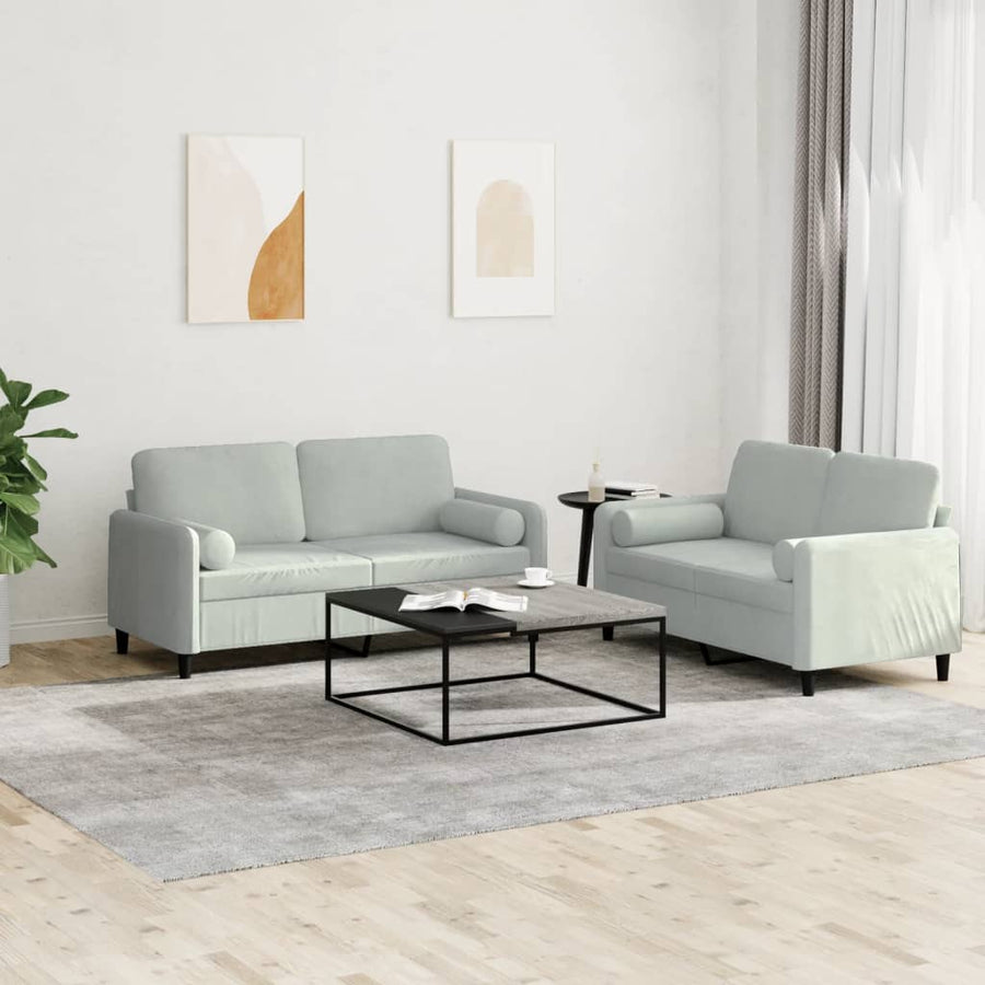 2-Delige Loungeset Fluweel