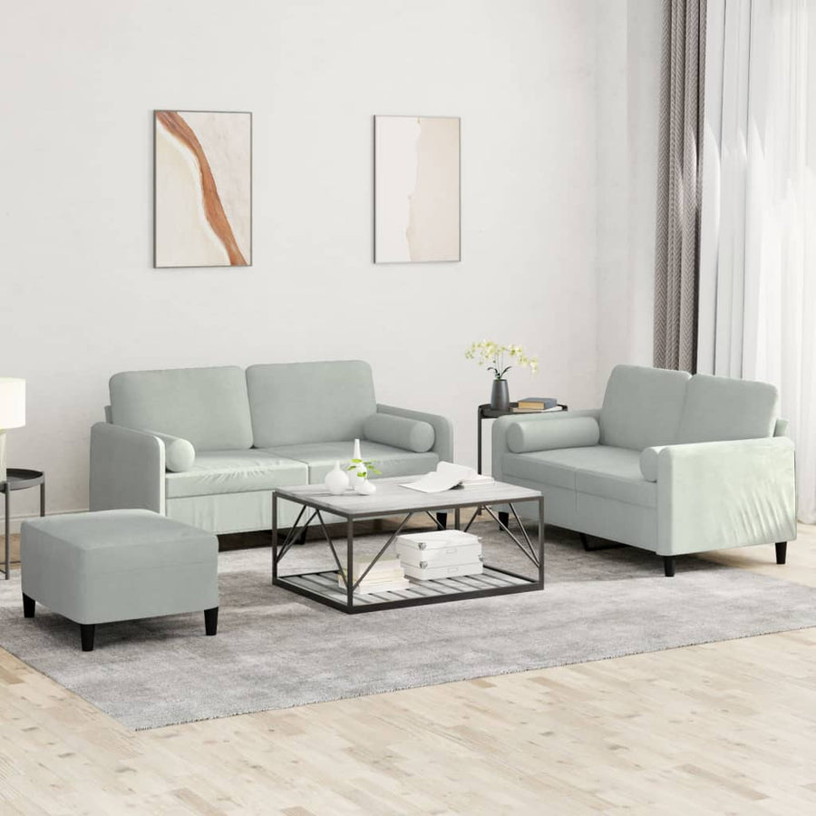 2-Delige Loungeset Fluweel