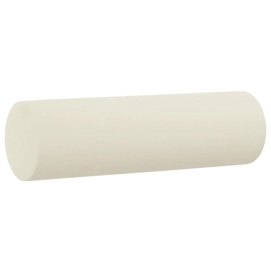 3-Delige Loungeset Met Kussens Fluweel Kleurig Crème