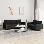 2-piece Lounge Set velvet black