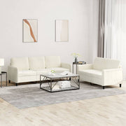 2-piece Velvet Lounge Set Cream