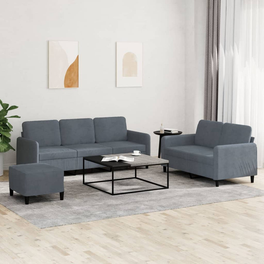 2-Delige Loungeset Fluweel