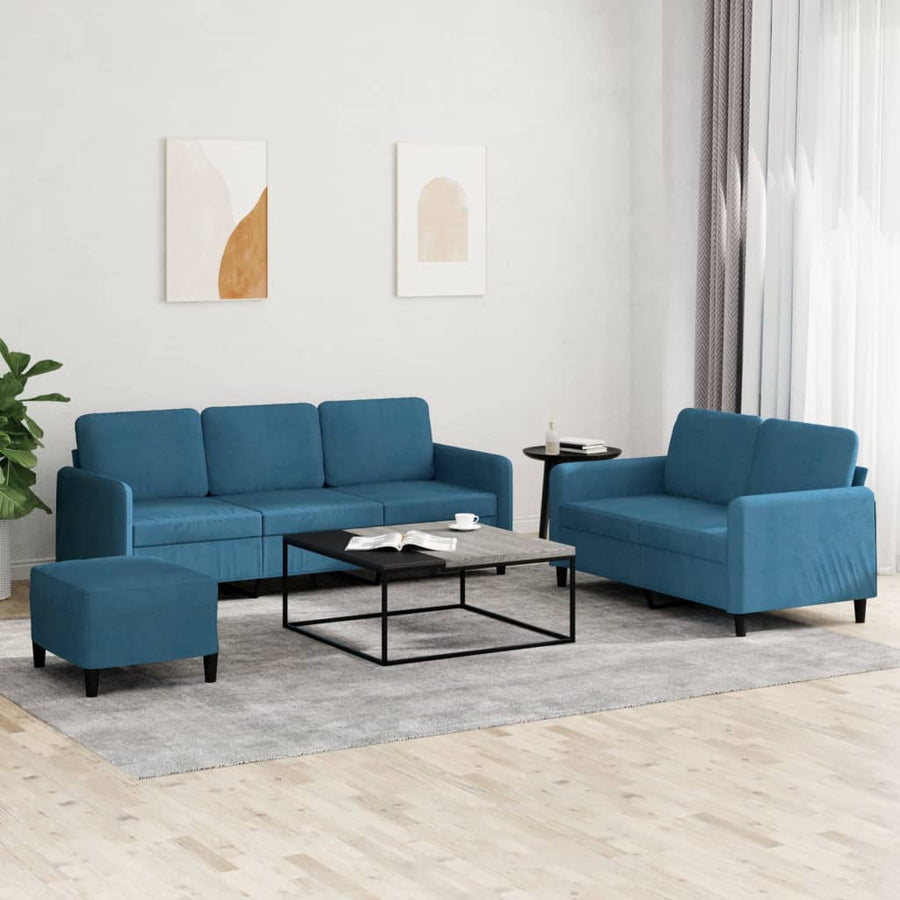 2-Delige Loungeset Fluweel