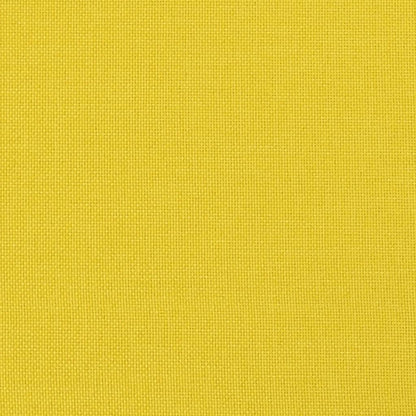 2-delige Loungeset met kussens stof lichtgeel Lichtgeel met kussens