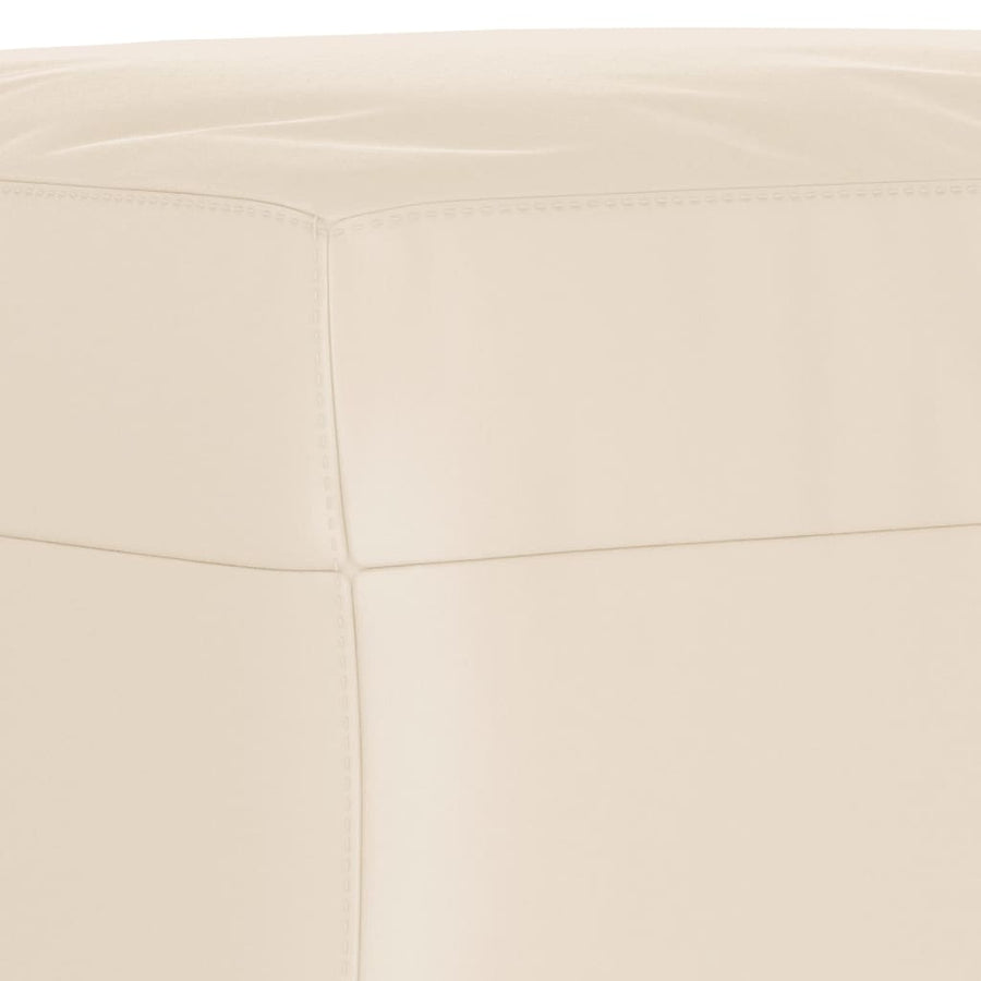 4-delige Loungeset met kussens microvezelstof beige
