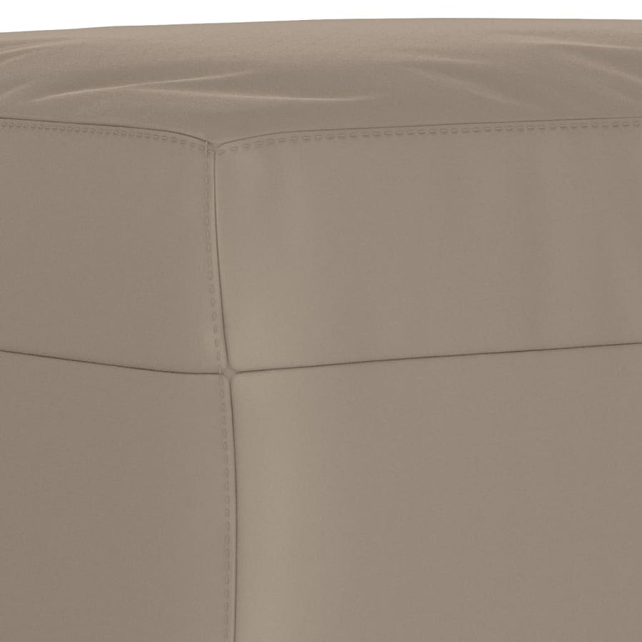 4-Delige Loungeset Met Kussens Microvezelstof Taupe