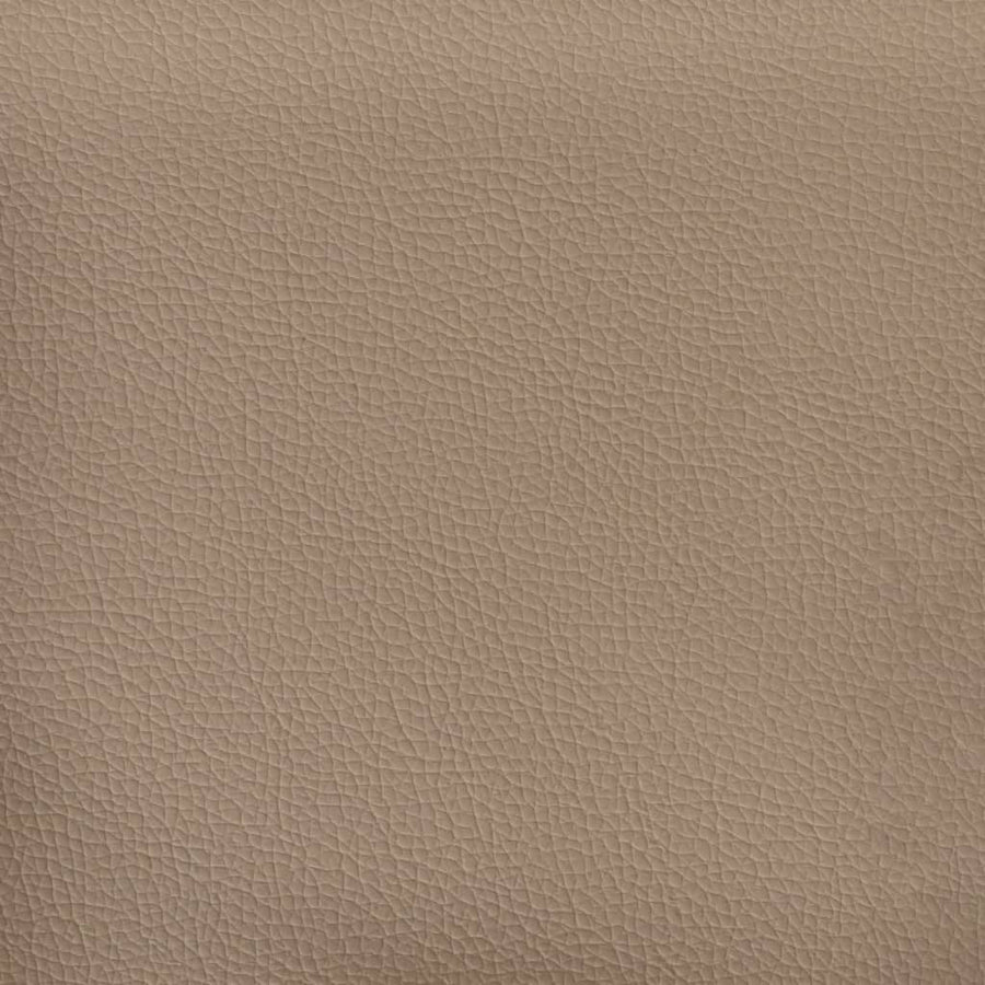 2-Delige Loungeset Kunstleer Kleurig Cappuccino met kussens