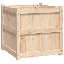 Plantenbak 60X60X60 Cm Massief Grenenhout 1 Natuurlijk grenenhout