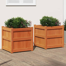 Plantenbakken 2 St Cm Massief Grenenhout Waxbruin