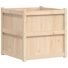 Plantenbak 70X70X70 Cm Massief Grenenhout Natuurlijk grenenhout