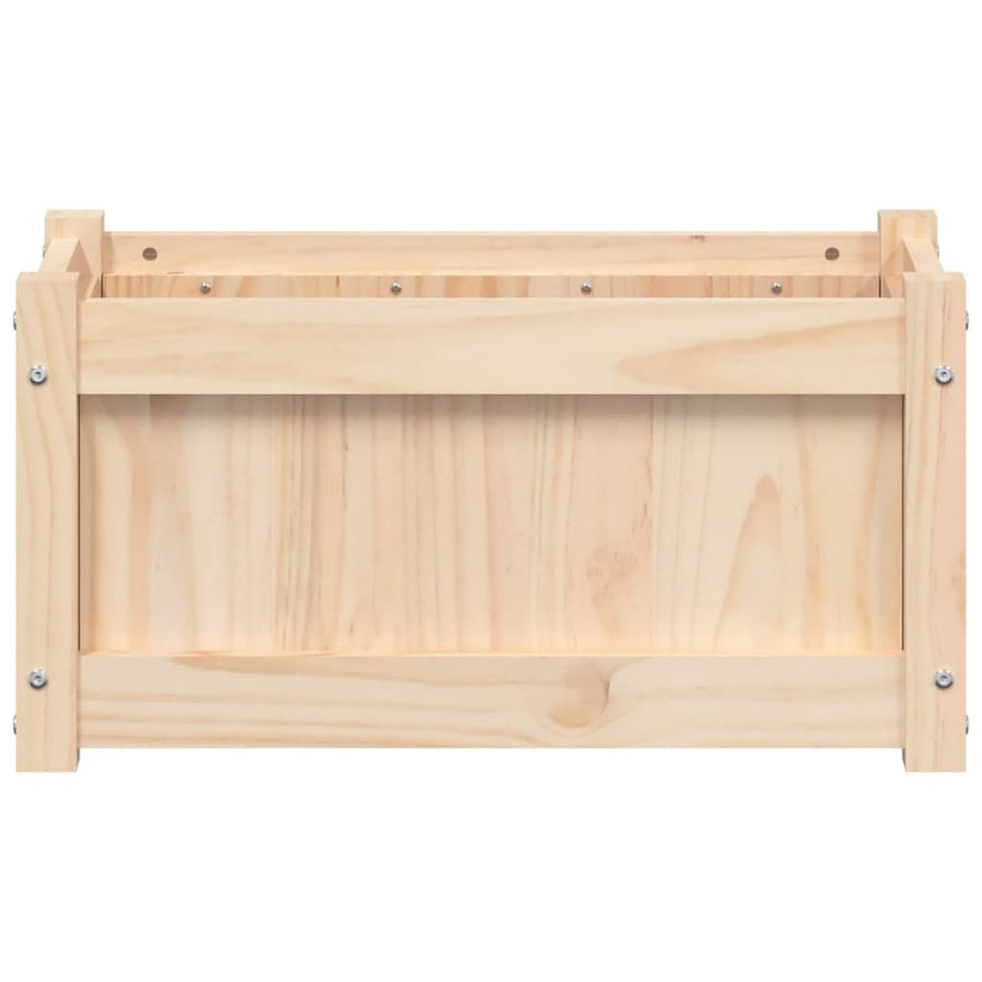Plantenbak 60X3X3 Cm Massief Grenenhout 1 Natuurlijk grenenhout