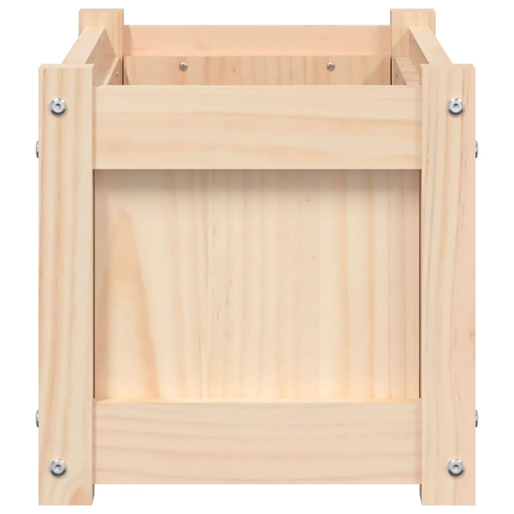 Plantenbak 60X3X3 Cm Massief Grenenhout 1 Natuurlijk grenenhout