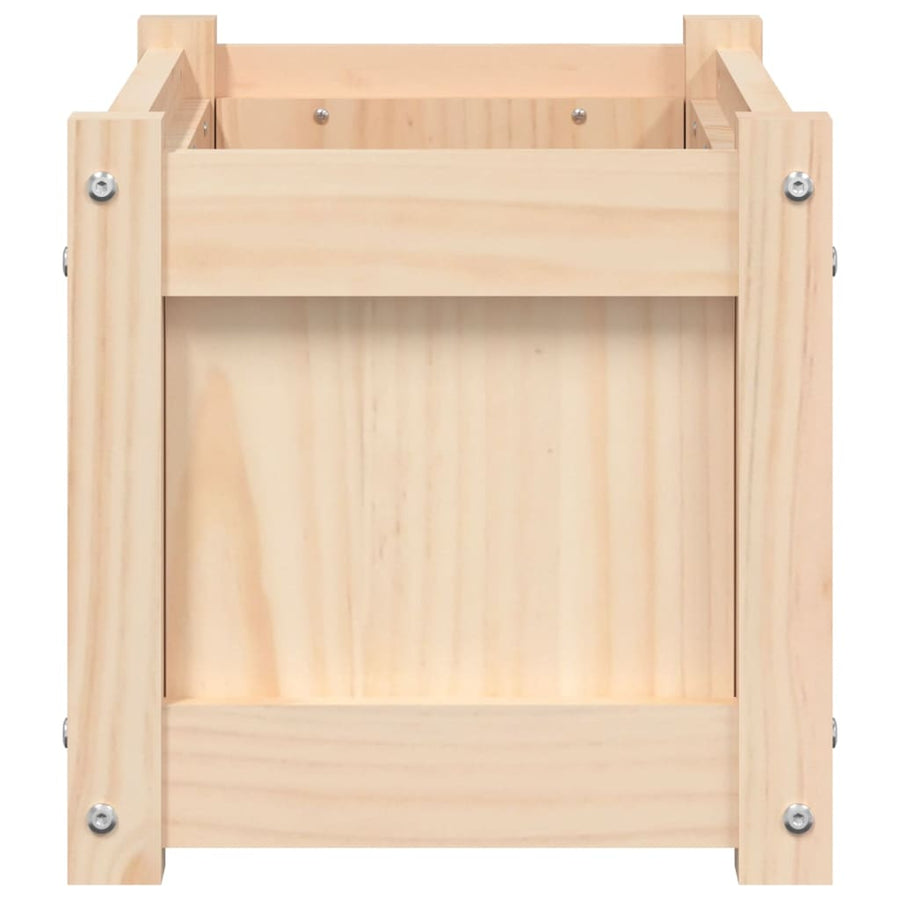Plantenbak 60X3X3 Cm Massief Grenenhout 1 Natuurlijk grenenhout
