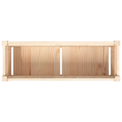 Plantenbak 90X3X3 Cm Massief Grenenhout 1 Natuurlijk grenenhout