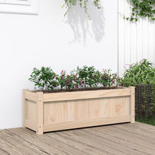 Plantenbak 90X3X3 Cm Massief Grenenhout 1 Natuurlijk grenenhout
