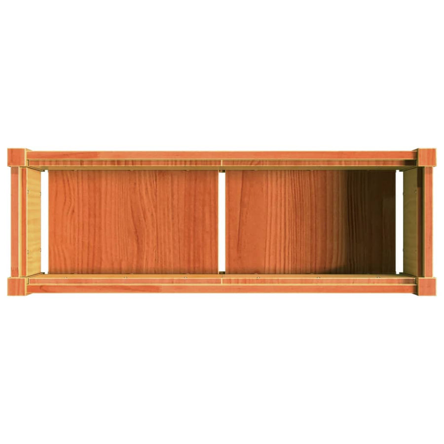 Plantenbakken 2 St Cm Massief Grenenhout Waxbruin