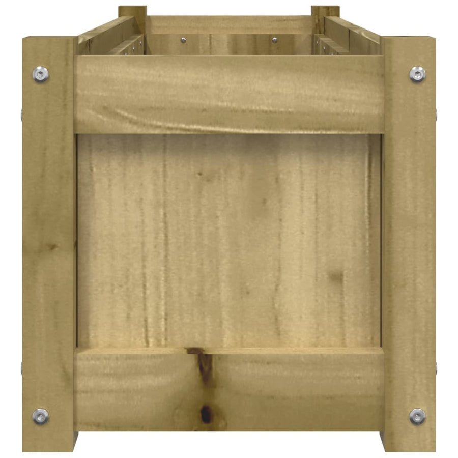 Plantenbakken Cm Geïmpregneerd Hout 2 Naturel geïmpregneerd