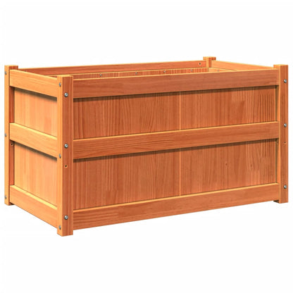 Plantenbakken 2 St Cm Massief Grenenhout Waxbruin