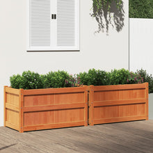 Plantenbakken 2 St Cm Massief Grenenhout Waxbruin