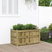 Planter 90x50x50 cm impregnated pine