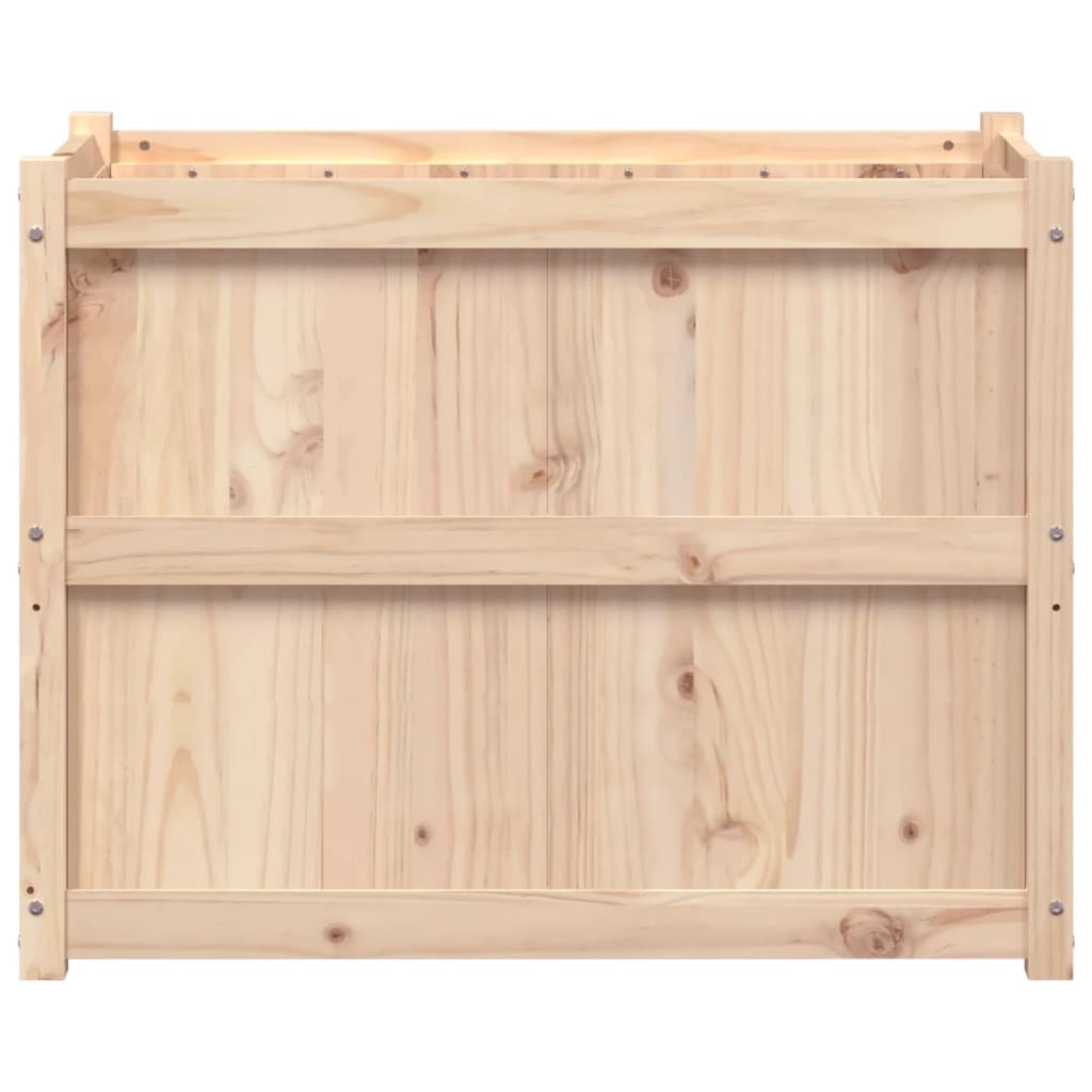 Plantenbak 90X50X70 Cm Massief Grenenhout Natuurlijk grenenhout