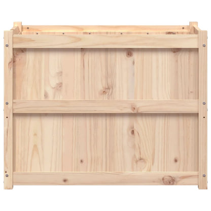 Plantenbak 90X50X70 Cm Massief Grenenhout Natuurlijk grenenhout
