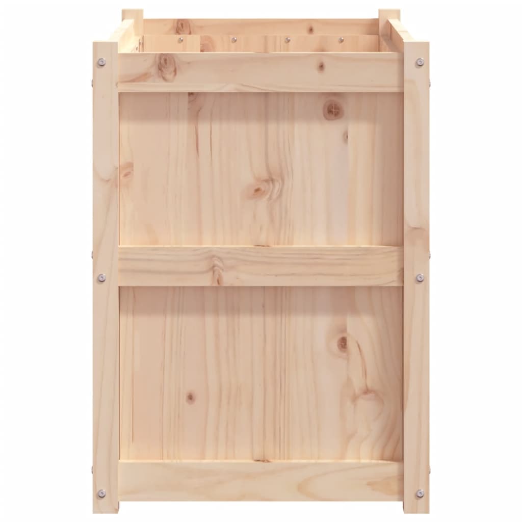 Plantenbak 90X50X70 Cm Massief Grenenhout Natuurlijk grenenhout