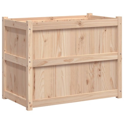 Plantenbak 90X50X70 Cm Massief Grenenhout Natuurlijk grenenhout