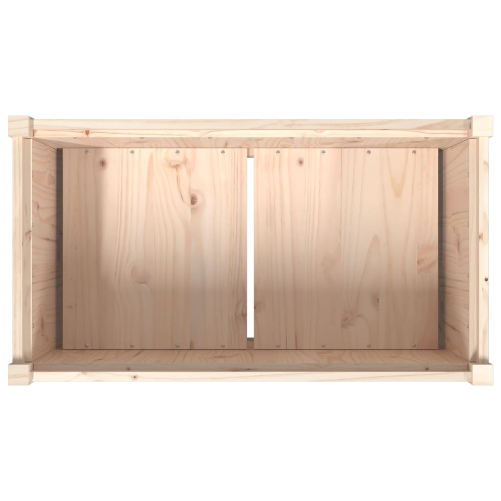 Plantenbak 90X50X70 Cm Massief Grenenhout Natuurlijk grenenhout