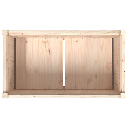 Plantenbak 90X50X70 Cm Massief Grenenhout Natuurlijk grenenhout