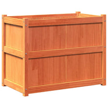 Plantenbak 90X50X70 Cm Massief Grenenhout Waxbruin