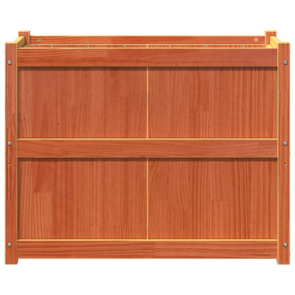 Plantenbak 90X50X70 Cm Massief Grenenhout Waxbruin