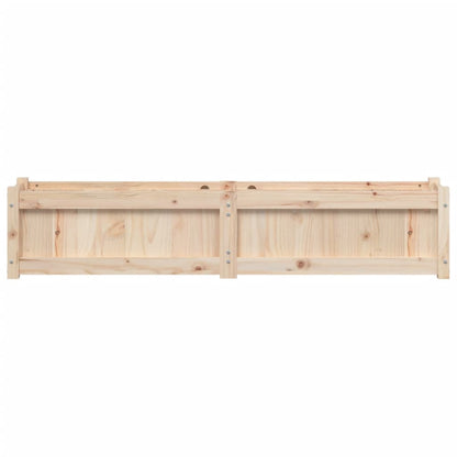 Plantenbak 50X3X3 Cm Massief Grenenhout 1 Natuurlijk grenenhout