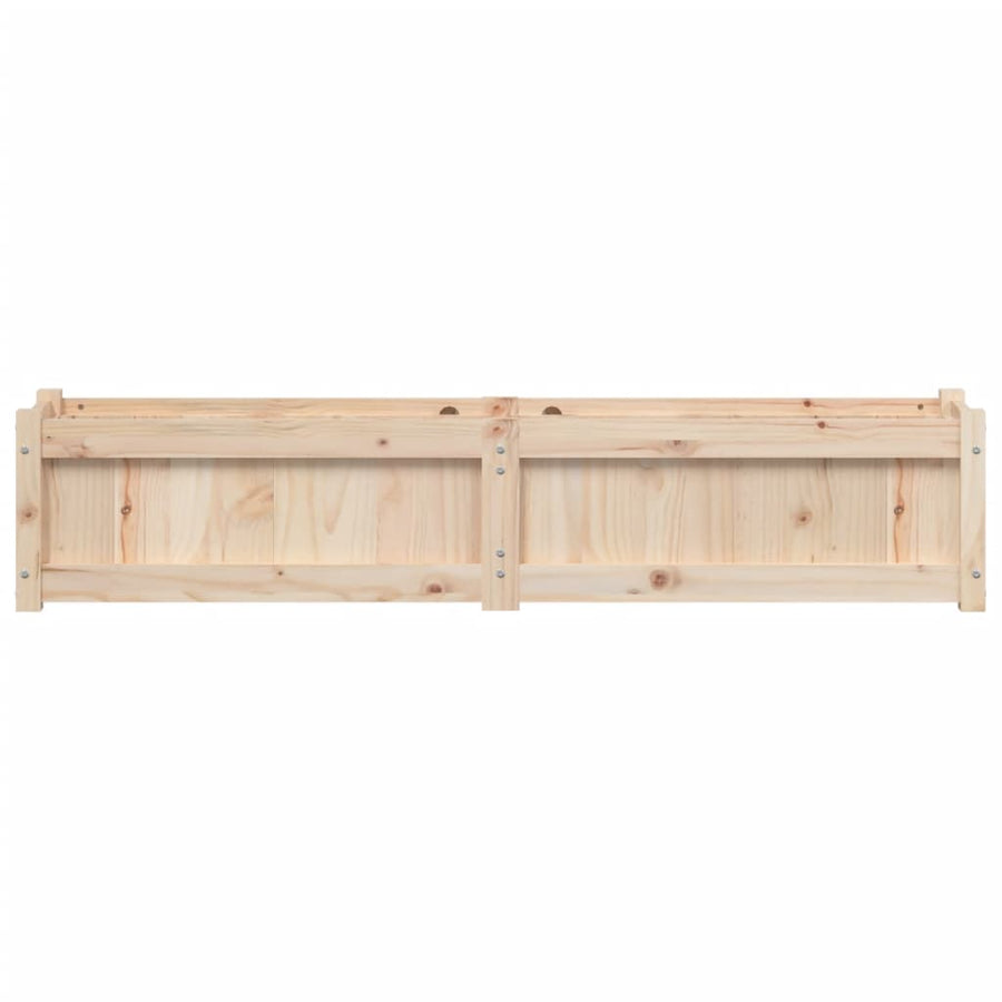 Plantenbak 50X3X3 Cm Massief Grenenhout 1 Natuurlijk grenenhout