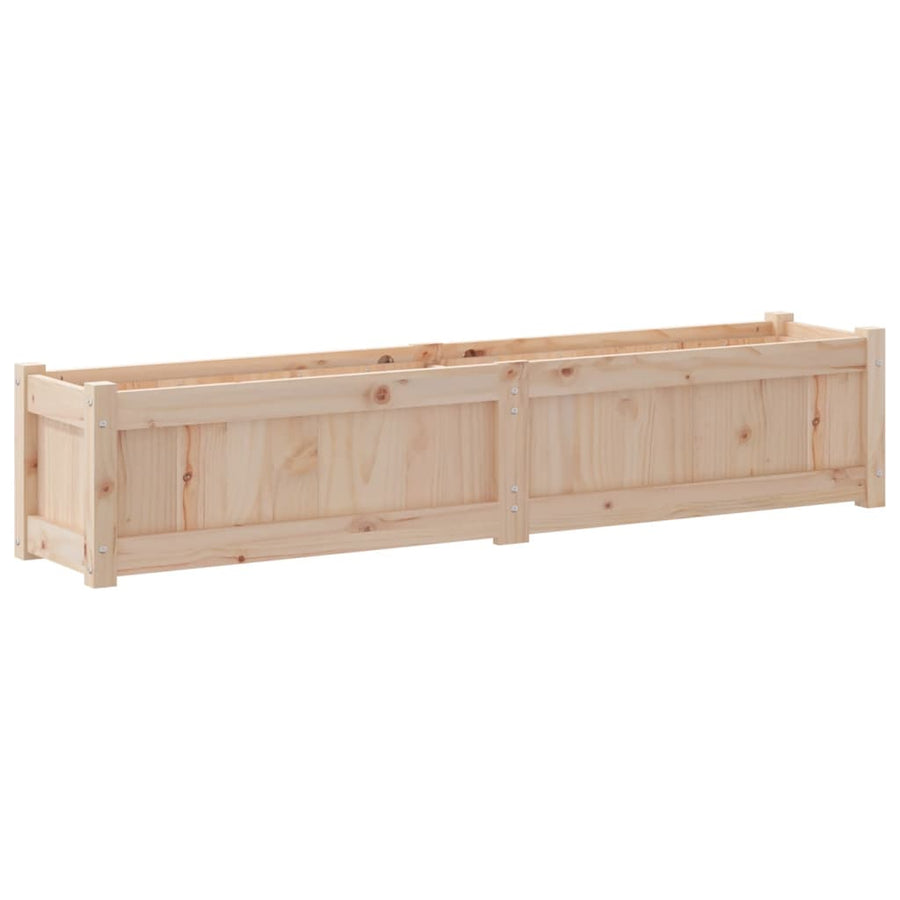 Plantenbak 50X3X3 Cm Massief Grenenhout 1 Natuurlijk grenenhout