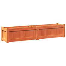 Plantenbak 150X31X31 Cm Massief Grenenhout Wasbruin 1