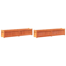 Plantenbakken 2 St Cm Massief Grenenhout Waxbruin