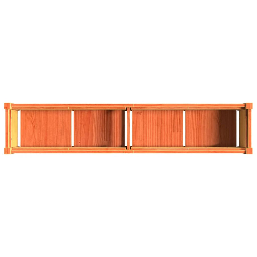 Plantenbakken 2 St Cm Massief Grenenhout Waxbruin