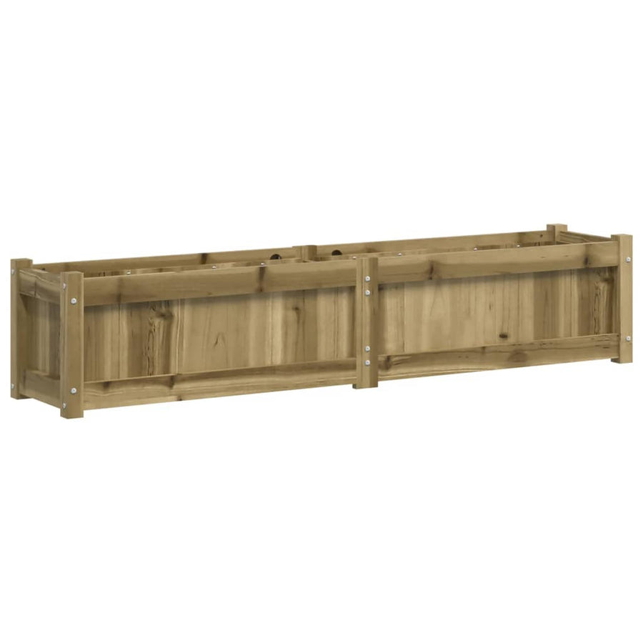Plantenbak 50X3X3 Cm Geïmpregneerd Grenenhout 1 Naturel geïmpregneerd