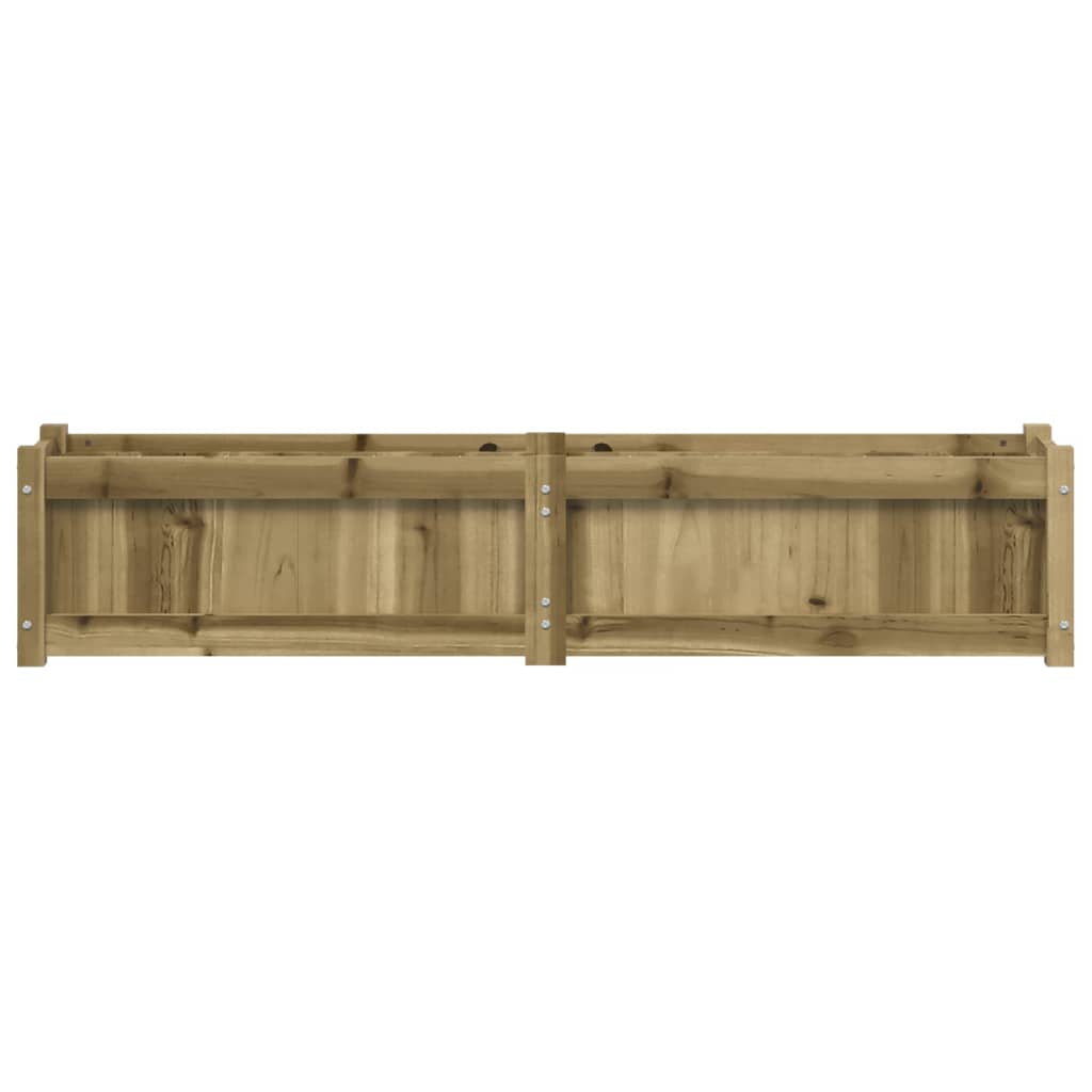 Plantenbak 50X3X3 Cm Geïmpregneerd Grenenhout 1 Naturel geïmpregneerd