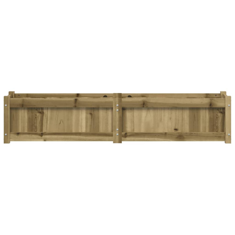 Plantenbak 50X3X3 Cm Geïmpregneerd Grenenhout 1 Naturel geïmpregneerd