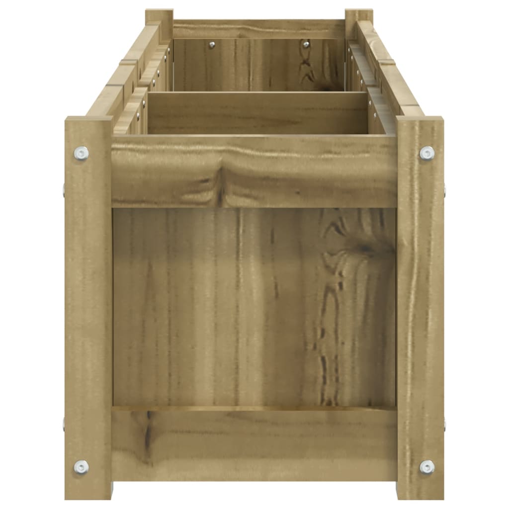 Plantenbak 50X3X3 Cm Geïmpregneerd Grenenhout 1 Naturel geïmpregneerd