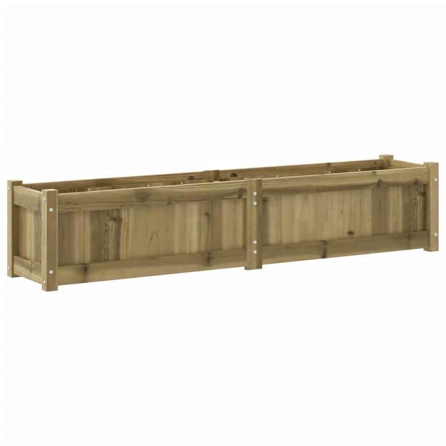 Plantenbak 50X3X3 Cm Geïmpregneerd Grenenhout 1 Naturel geïmpregneerd