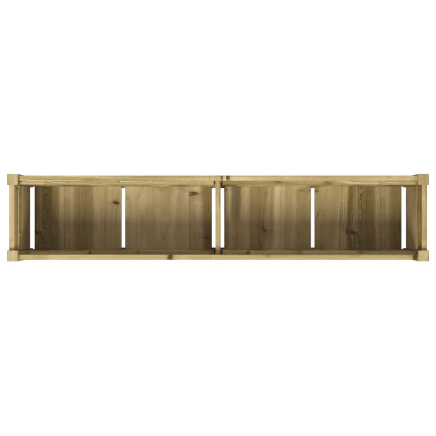 Plantenbak 50X3X3 Cm Geïmpregneerd Grenenhout 1 Naturel geïmpregneerd
