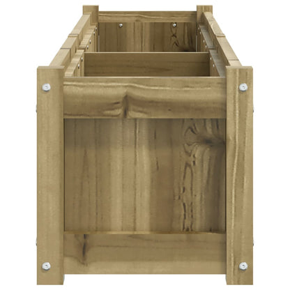 Plantenbakken Cm Geïmpregneerd Hout 2 Naturel geïmpregneerd