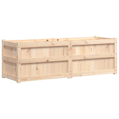 Plantenbak 50X50X50 Cm Massief Grenenhout Natuurlijk grenenhout