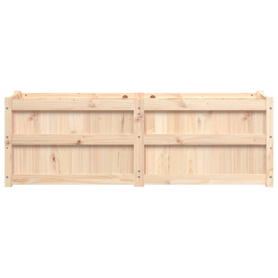 Plantenbak 50X50X50 Cm Massief Grenenhout Natuurlijk grenenhout