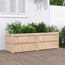Plantenbak 50X50X50 Cm Massief Grenenhout Natuurlijk grenenhout