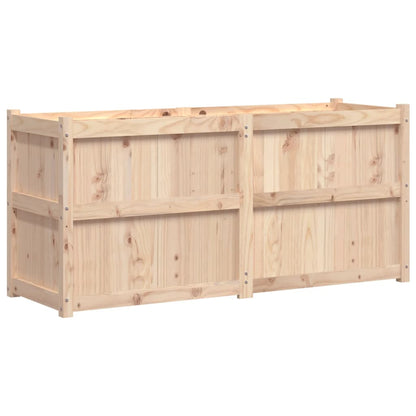 Plantenbak 50X50X70 Cm Massief Grenenhout Natuurlijk grenenhout