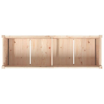 Plantenbak 50X50X70 Cm Massief Grenenhout Natuurlijk grenenhout